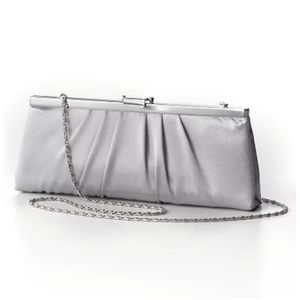 Gunne Sax by Jessica McClintock® Pleated Satin Convertible Clutch